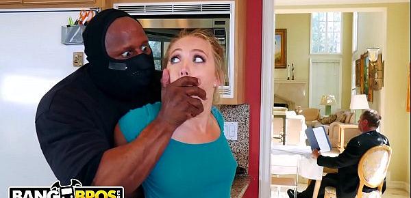  BANGBROS - Sexy PAWG AJ Applegate Fucked By Home Invader With Dad In BG